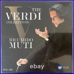 VERDI The Verdi Collection Muti 28 x CD + DVD Box Set BRAND NEW! Warner