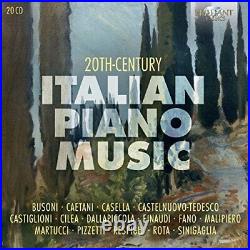 Various Composers 20th Century Italian Piano Music (CD) Box Set