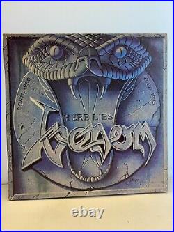 Venom 4xLP Box Set Here Lies Venom Vinyl + Picture Disc 1985 Combat