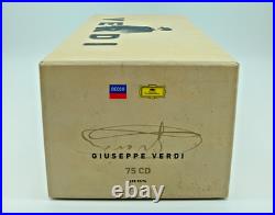 Verdi The Complete Works 75 CD Box Set (2013) Various Artists Very Good