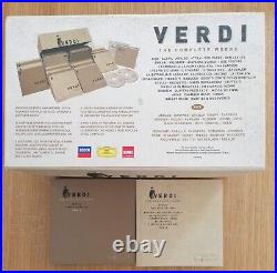 Verdi The Complete Works 75 CD Boxset Plus 2 Hardback Books