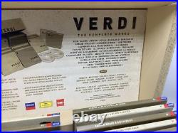 Verdi The Complete Works by Various Artists (CD, 2013, 75 Disc Box Set)