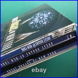 Very Rare GREAT ORGANS OF NEW YORK Classical 4-CD +BOOK Box Duruflé Copland Bach