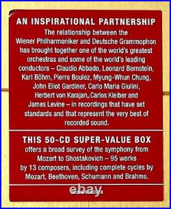 Vienna Philharmonic Symphony 50-Cd Box Set Classical Music Collection