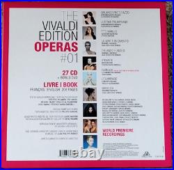 Vivaldi Edition Operas 1 27 CD + 1 BONUS DVD + 1 BOOK (Rare)