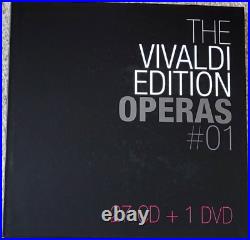 Vivaldi Edition Operas 1 27 CD + 1 BONUS DVD + 1 BOOK (Rare)