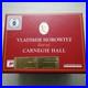 Vladimir Horovitz live at Carnegie Hall / Sony Classical 41 CD box set