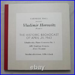 Vladimir Horovitz live at Carnegie Hall / Sony Classical 41 CD box set