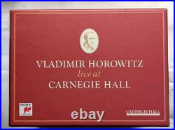 Vladimir Horowitz live at Carnegie Hall PLEASE SEE DESCRIPTION