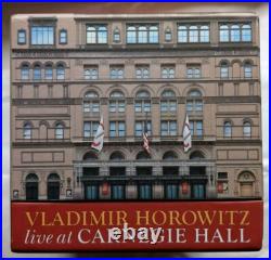 Vladimir Horowitz live at Carnegie Hall PLEASE SEE DESCRIPTION