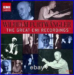 WILHELM FURTWANGLER The Great EMI Recordings 21 CD Box Set BS4B04