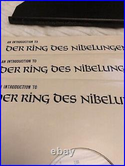 Wagner Der Ring Des Nibelungen Decca 22 LP Wooden Box Set 1970 Vinyl Record