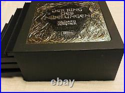 Wagner Der Ring Des Nibelungen Decca 22 LP Wooden Box Set 1970 Vinyl Record