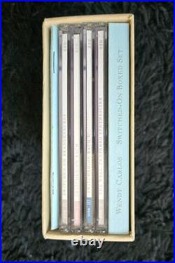 Wendy Carlos Switched-On Boxed Set 4 CD + 2 Books 1999 NEW Walter Carlos