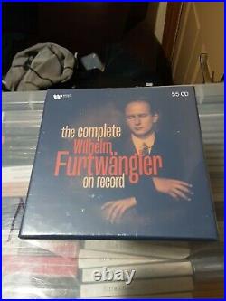Wilhelm Furtwangler The Complete Studio Recordings New & Sealed 55 CD Boxset