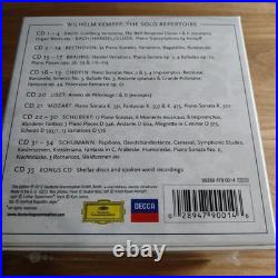 Wilhelm Kempff Solo Cdings (35 Cds) Classical Piano Music Box Set Complete