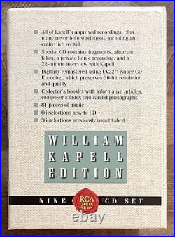 William Kapell Edition 9CD Boxset Plus Booklet RCA Red Seal VGC