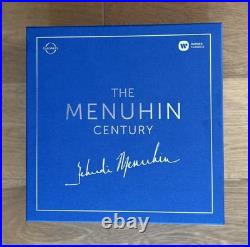 Yehudi Menuhin Century Luxury Edition Box Set 80CD + 11DVD Warner Classics MINT