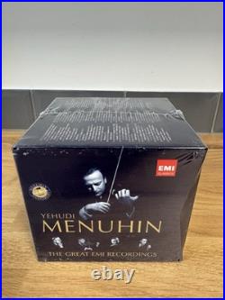 Yehudi Menuhin The Great EMI Recordings 50CD Box Set SEALED